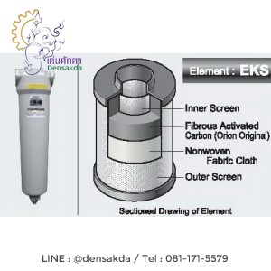 Main Line Filter ORION 0.01 Micron รุ่น : MSF-700AL Main Line Filter ORION 0.01 Micron รุ่น : MSF-700AL