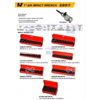 1" AIR IMPACT WRENCH ,IMPACT SOCKET