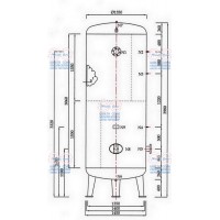 air compresser ปั๊มลม - Air Tank ถังเก็บลม 5,000 ลิตร