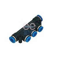 quick fitting plastic ข้อต่อลม พลาสติก - SPW series union triple