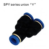 **ข้อต่อสายลม 3 ทาง ตัววาย Model : SPY