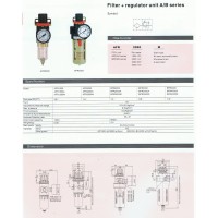 ชุดกรองลม ชุดปรับแรงดันลม รุ่น BFR3000