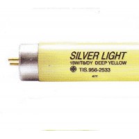 หลอดไฟดักแมลง - ***หลอดไฟไล่แมลง Silver Light Fluorescent Lamp, Deep Yellow, 36W F36T8-DY