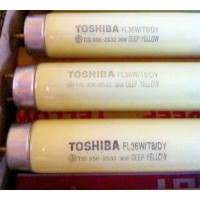 หลอดไฟดักแมลง - ***หลอดไฟไล่แมลง TOSHIBA Fluorescent Lamp, Deep Yellow, 36W :FL36W/T8/DY