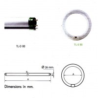 **หลอดไฟฟิลิปส์ Philips หลอดฟลูออเรสเซนต์ TL ซุปเปอร์ 80