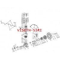 อะไหล่ปั๊มลม ฟูเช็ง fusheng - อะไหล่ปั๊มลมฟูเช็ง 15 แรงม้า รุ่น TA120