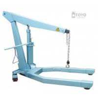 **ไฮดรอลิครยกเครื่อง เครนยกเครื่อง TOYO ขนาด 1 ตัน รุ่น TYCR001 รุ่นงา